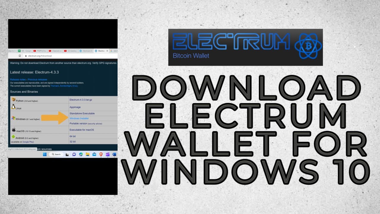 How to verify your Electrum download – Bitcoin Electrum