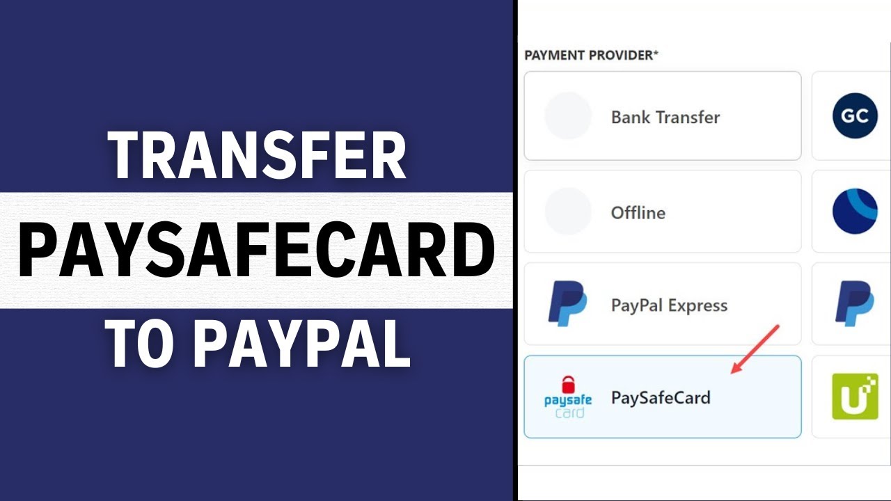 Is it available to convert paysafecard money into - PayPal Community