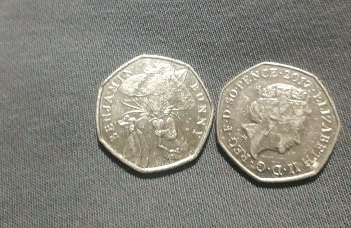 Beatrix Potter 50p coin selling on eBay for £13, - Bristol Live