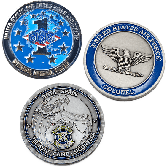 Air Force Challenge Coin Tribute Collection - Coins of America