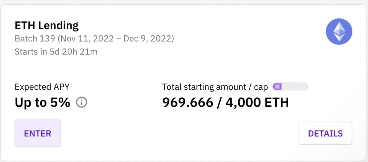 Ethereum Interest Rates Compared