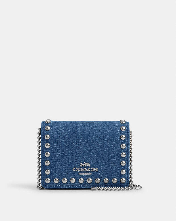 Buy COACH Coach Mini Wallet On A Chain C Black Online | ZALORA Malaysia