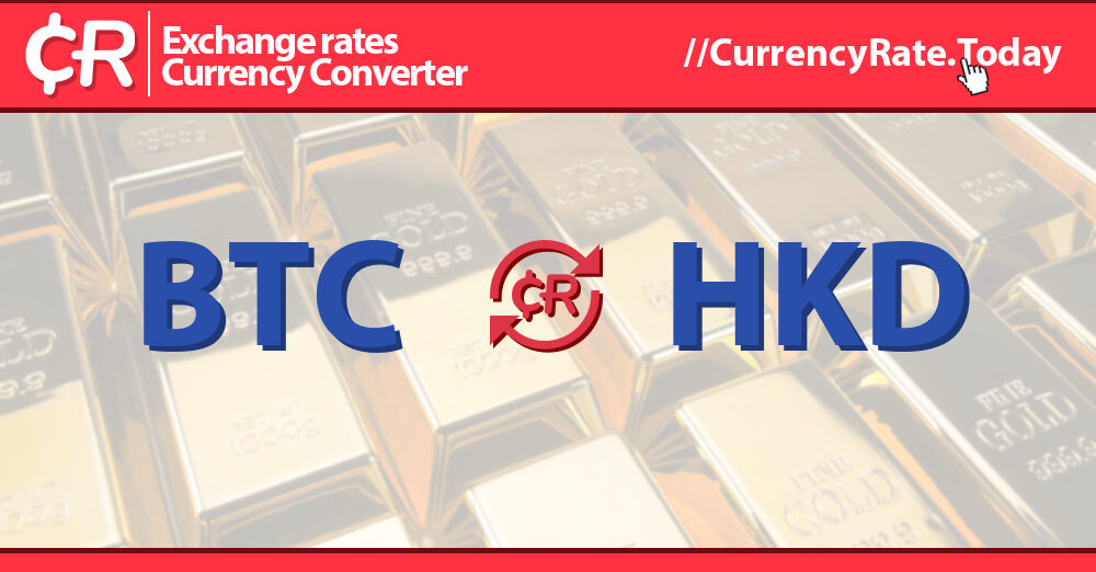 Convert 1 BTC to HKD - Bitcoin price in HKD | CoinCodex