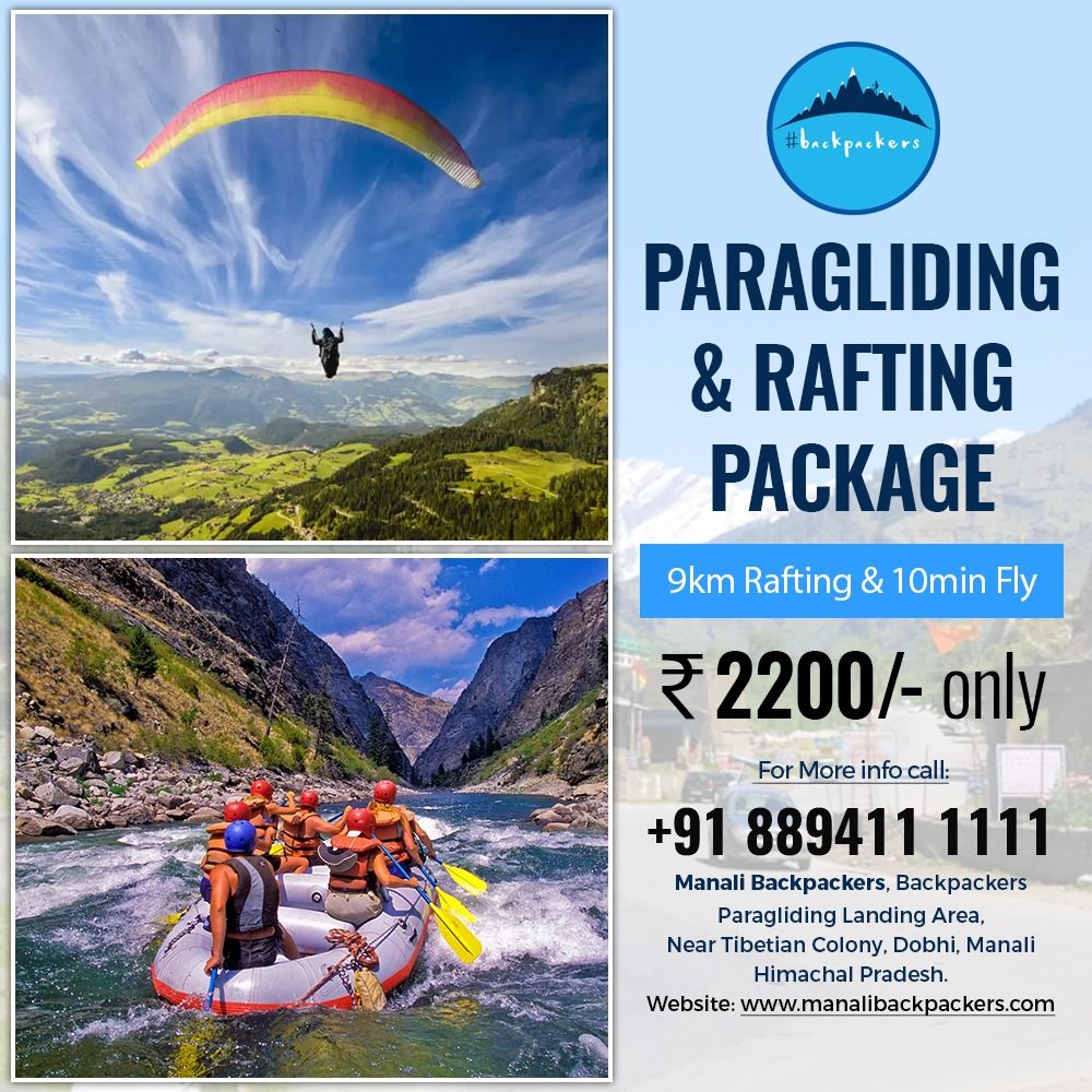 Paragliding In Manali | Paragliding In Himachal | Paragliding In India