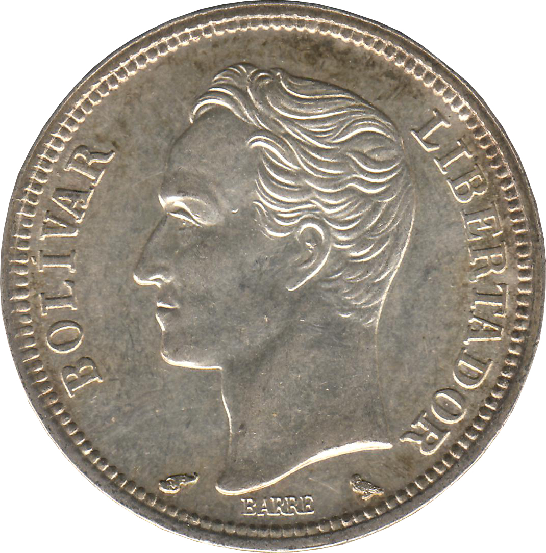 1 Bolívar - Venezuela – Numista