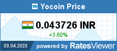 Yocoin Price Today IN | YOC to INR live, Charts, Market Cap, News - Sahi Coin