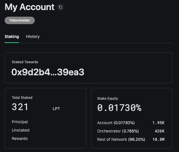 LPT/USDT APY Calculator | Livepeer Token & Tether USD Staking Liquidity Pool on ReHold