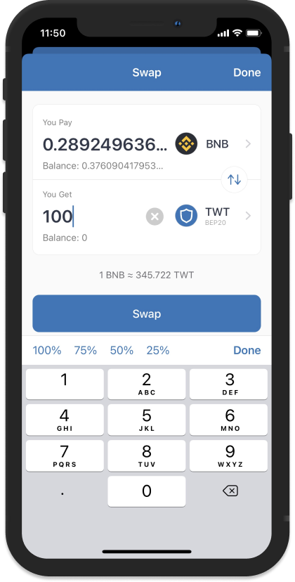 1inch and Trust Wallet launch a swap competition