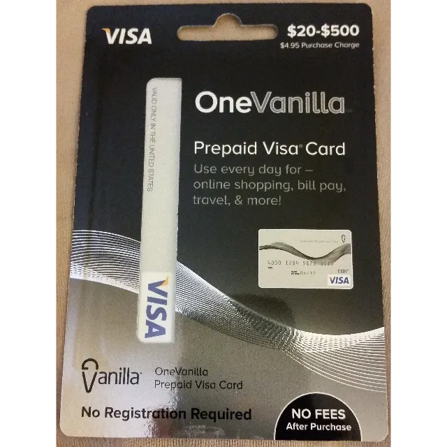 Buy Bitcoin with OneVanilla VISA/MasterCard Gift Card