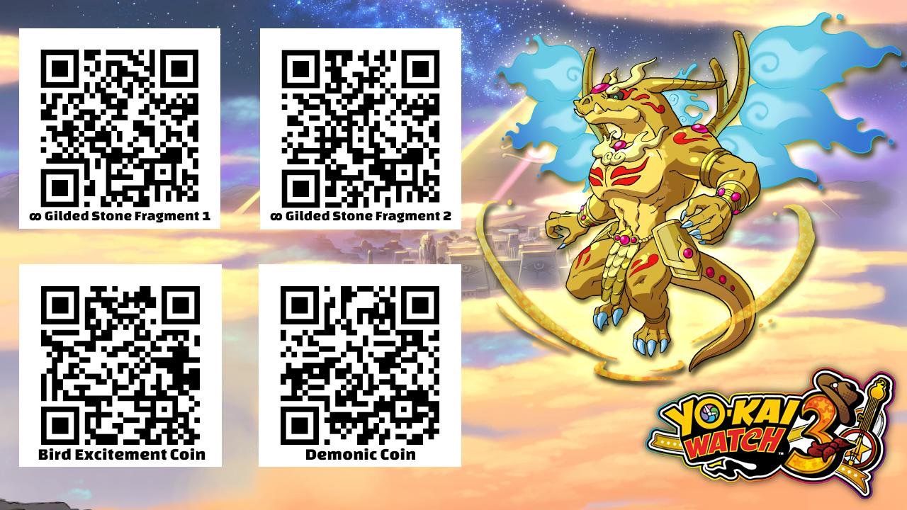 Legend Coin QR Codes | Yo-Kai Watch Amino