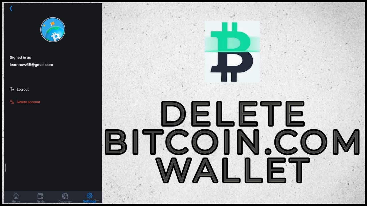 How Do I Delete My Bitcoin Wallet Account? | MoneroV