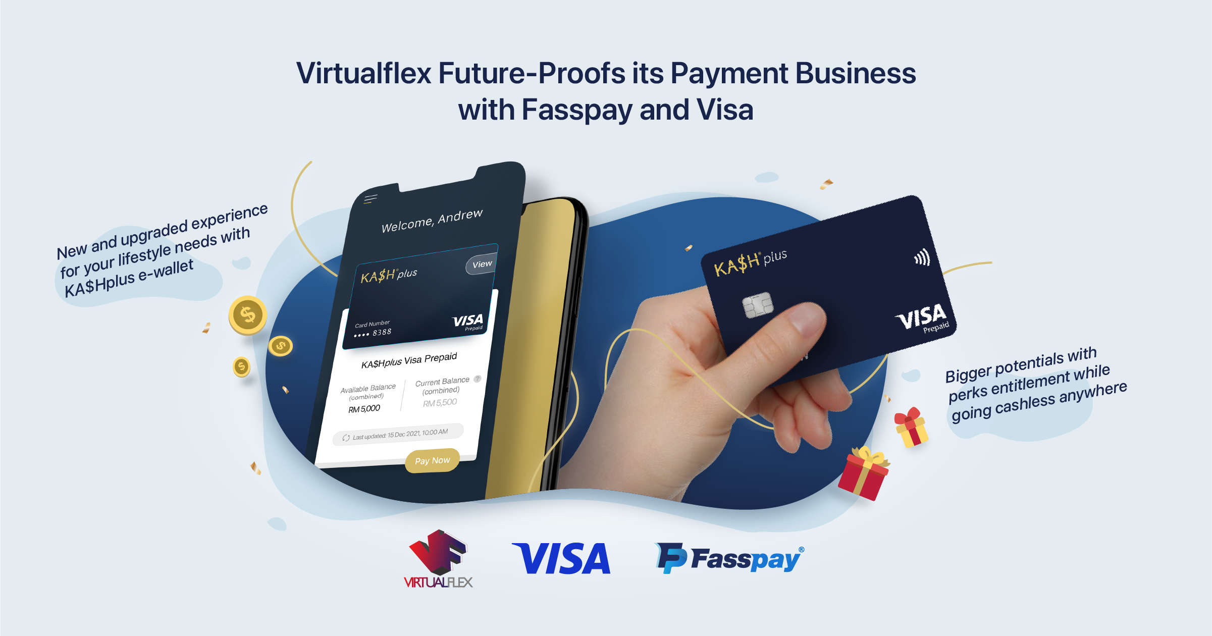 Kiple Visa Prepaid Card - Fintech | Green Packet