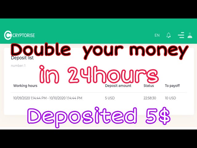 One simple way to double your money