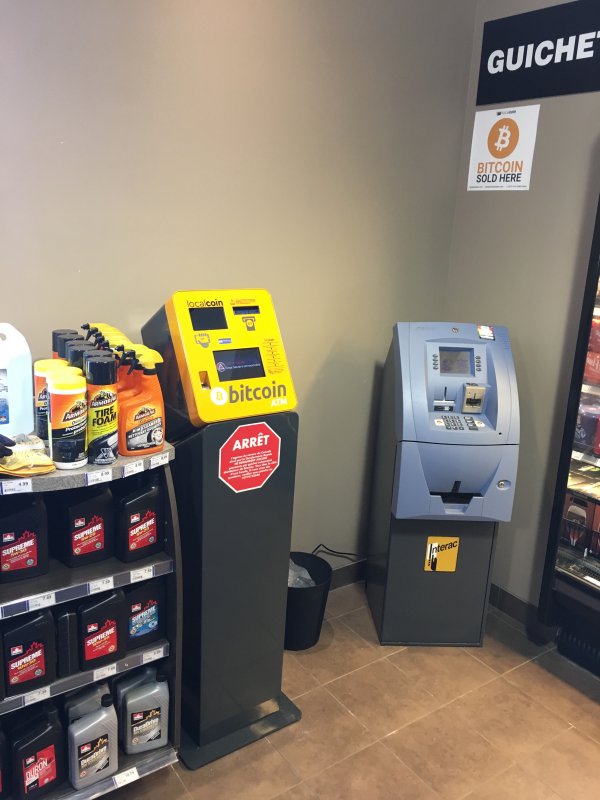 Bitcoin ATMs in Chemin de la Côte-Saint-Luc & Walkley | Localcoin