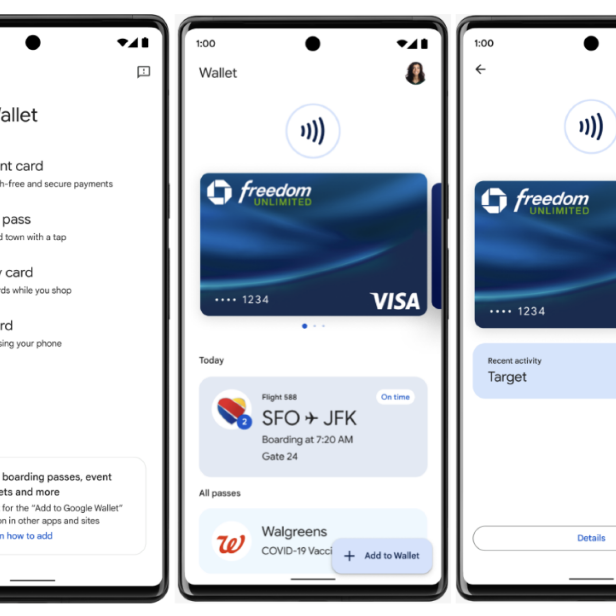 Use flight or event tickets - Android - Google Pay Help