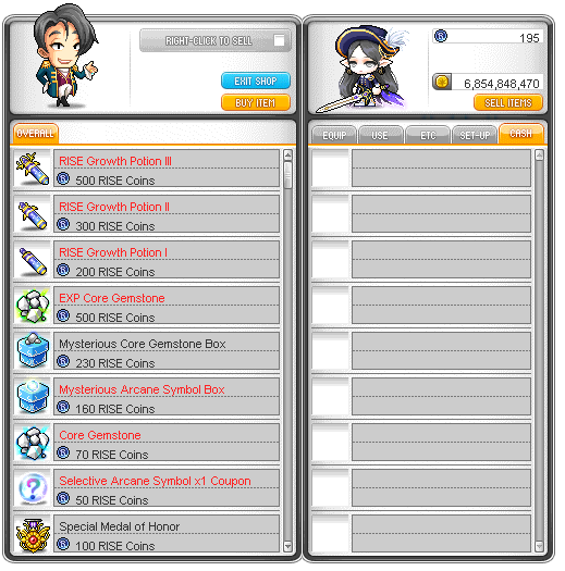 Progression Guide | MapleStory | Grandis Library