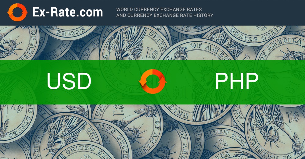 PHP to USD - What is Philippine pesos in US dollars?