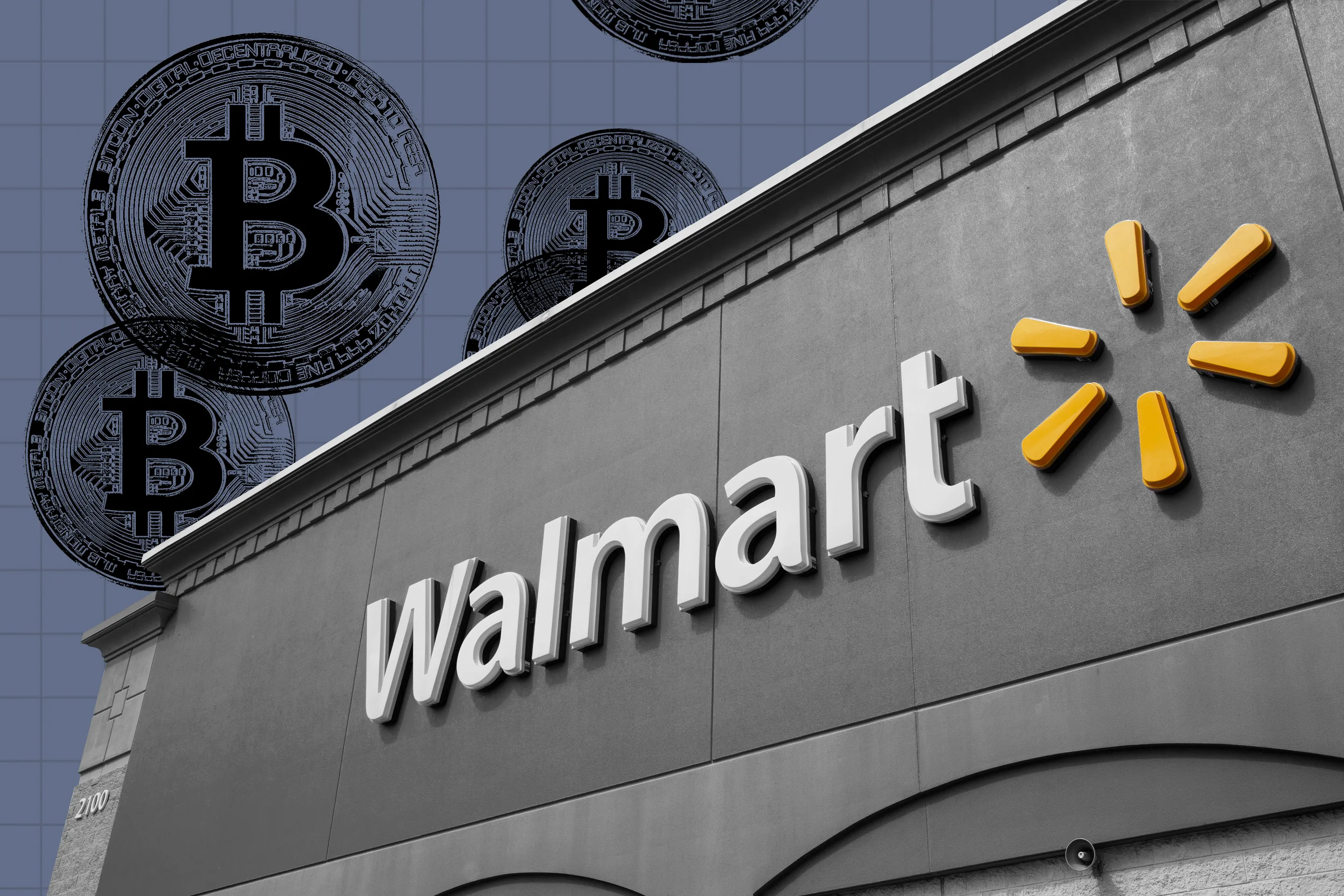 Shoppers can buy bitcoin at kiosks inside select Walmart stores