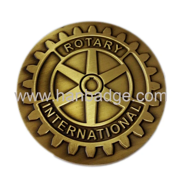 $1 Centenary of Rotary Australia Al/Bronze UNC – coinlog.funs - Wynyard Coin Centre