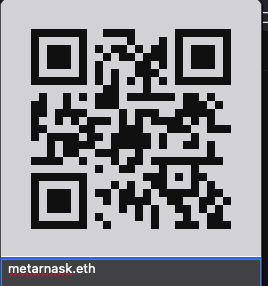 Ethereum QR Code Generator