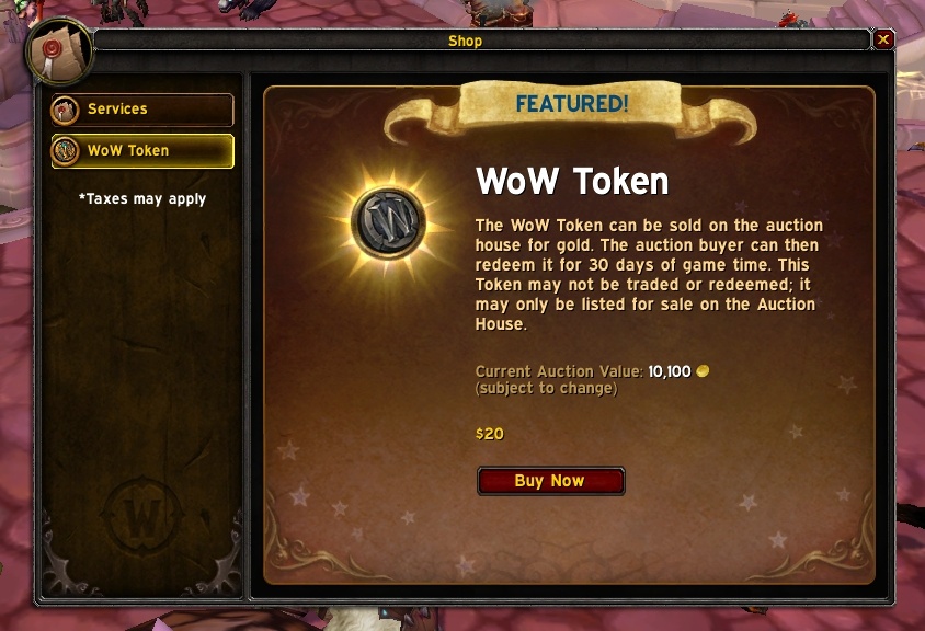 Get the Wrath Classic WoW Token — World of Warcraft — Blizzard News