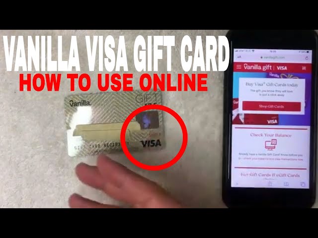 How to Use a Visa Gift Card to Shop on Amazon