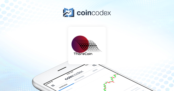 Thore Cash price today, TCH to USD live price, marketcap and chart | CoinMarketCap