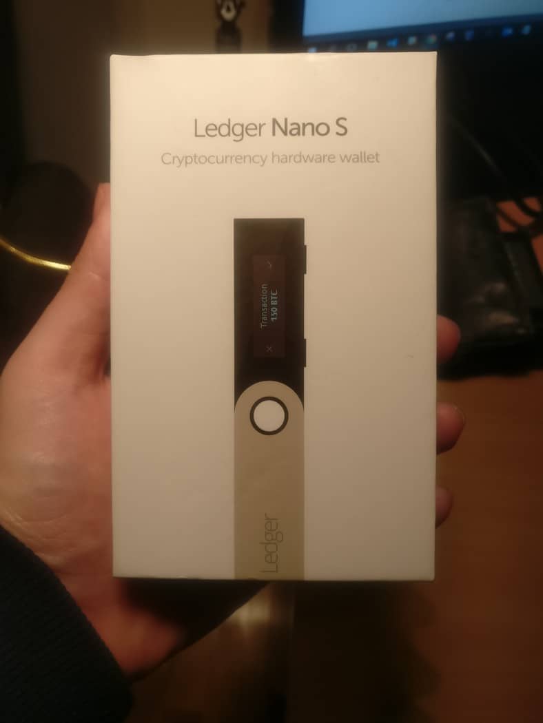 Ledger Nano Initialisation Procedure | opencerts-documentation