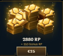 Buy LoL RP - Cheapest Riot Points Prices - FOXNGAME