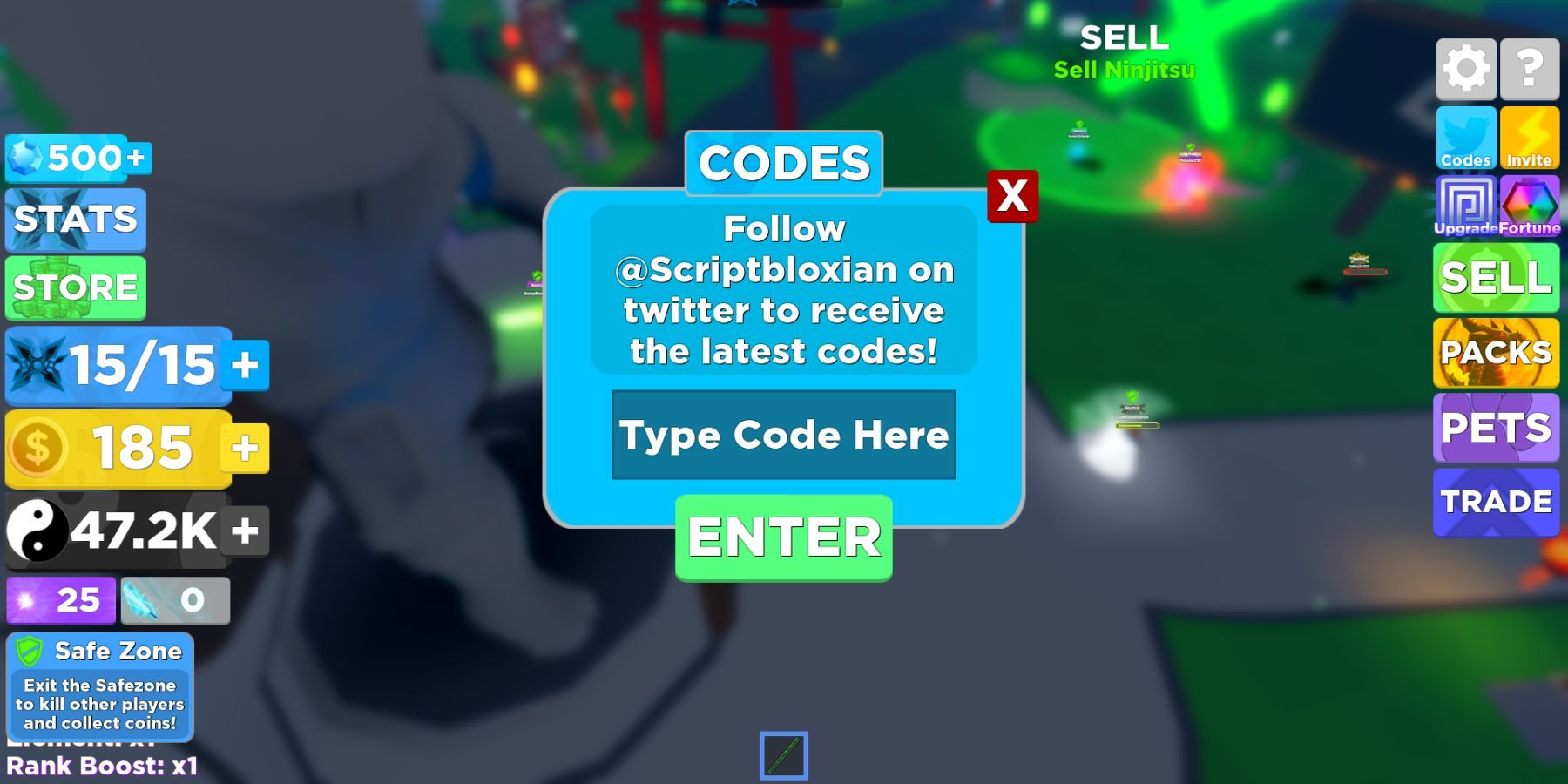 Codes | Roblox Ninja Legends Wiki | Fandom