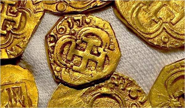 Spanish Gold Doubloon | The doubloon (from Spanish doblón, m… | Flickr