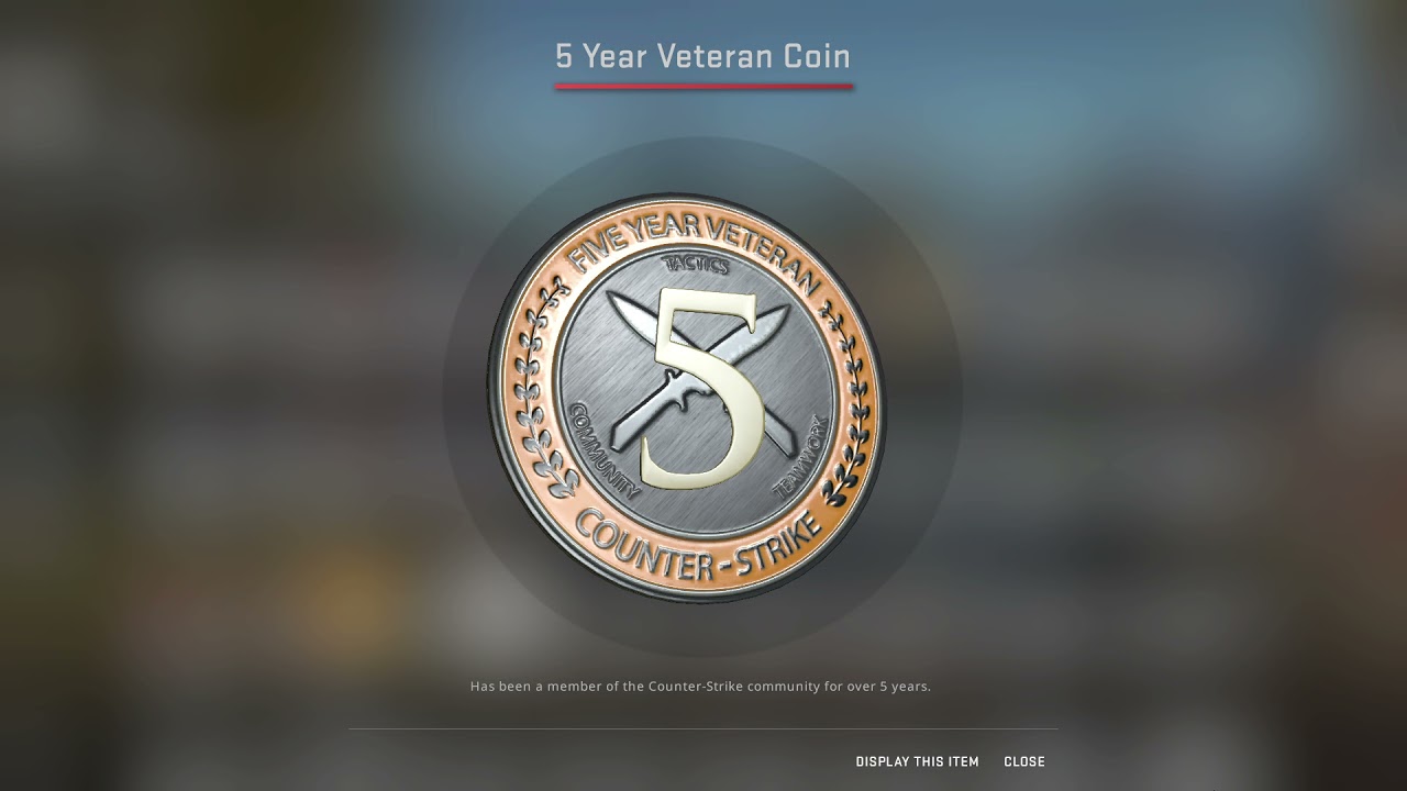 STL file CSGO 10 year veteran coin 🪙・3D print model to download・Cults