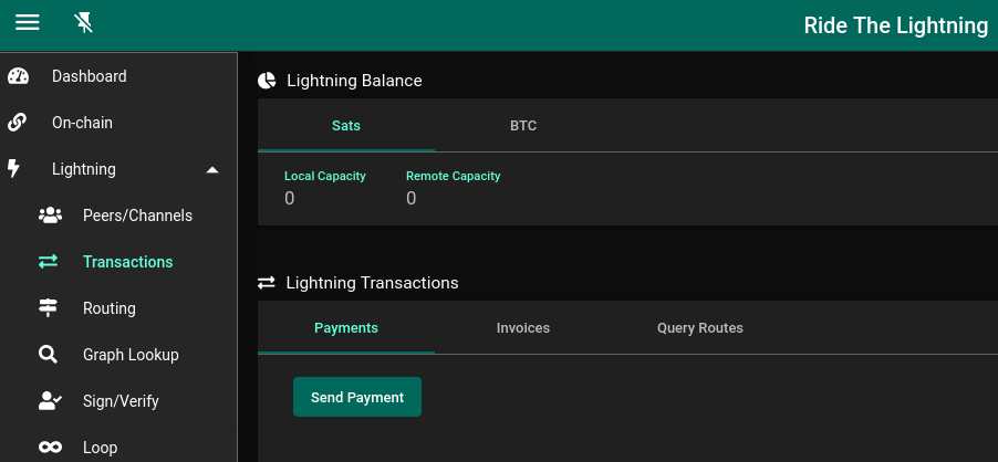 Ride The Lightning | Umbrel App Store