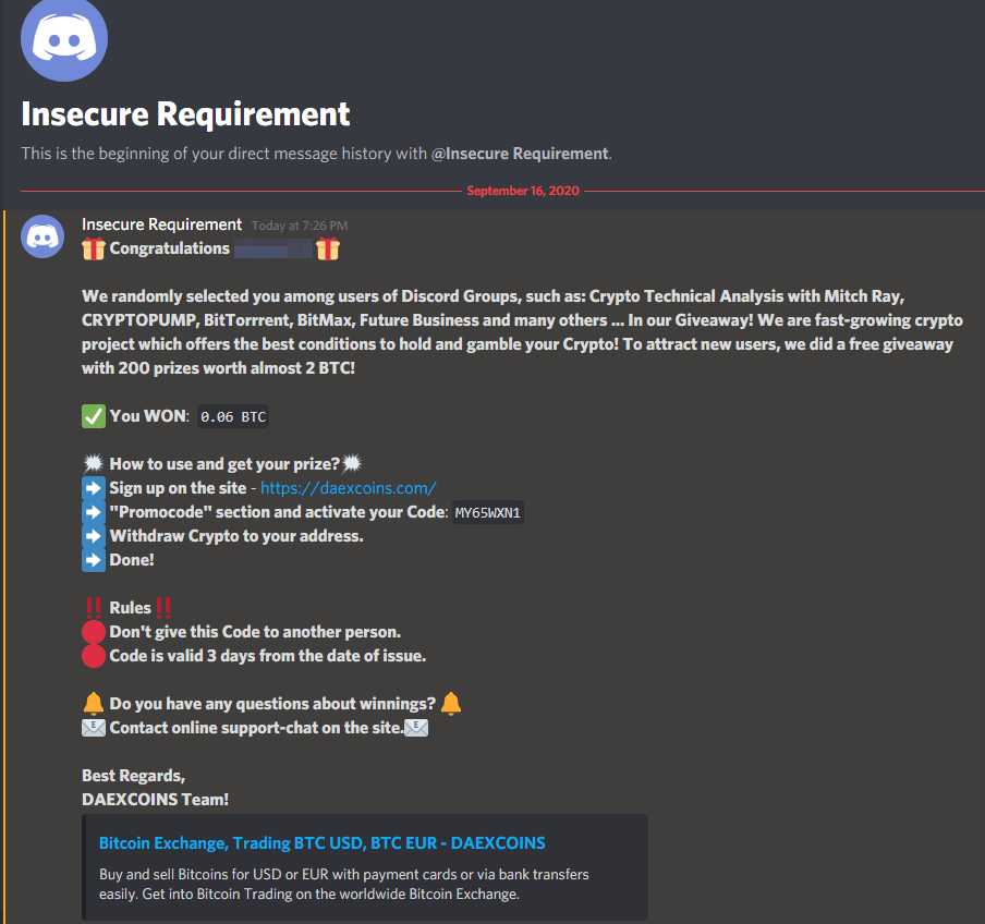 Look Out for These 6 Scams on Discord