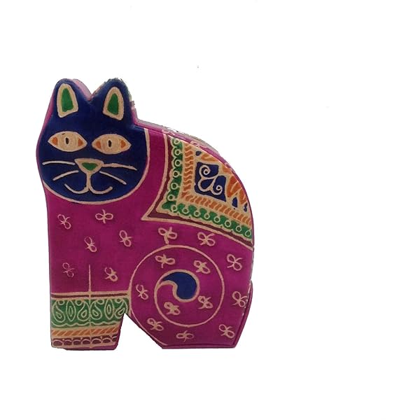 Red Cat Fair Trade Money Box - The Little Fair Trade Shop