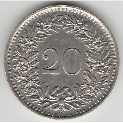 Twenty-five Francs , Coin from Switzerland - Online Coin Club