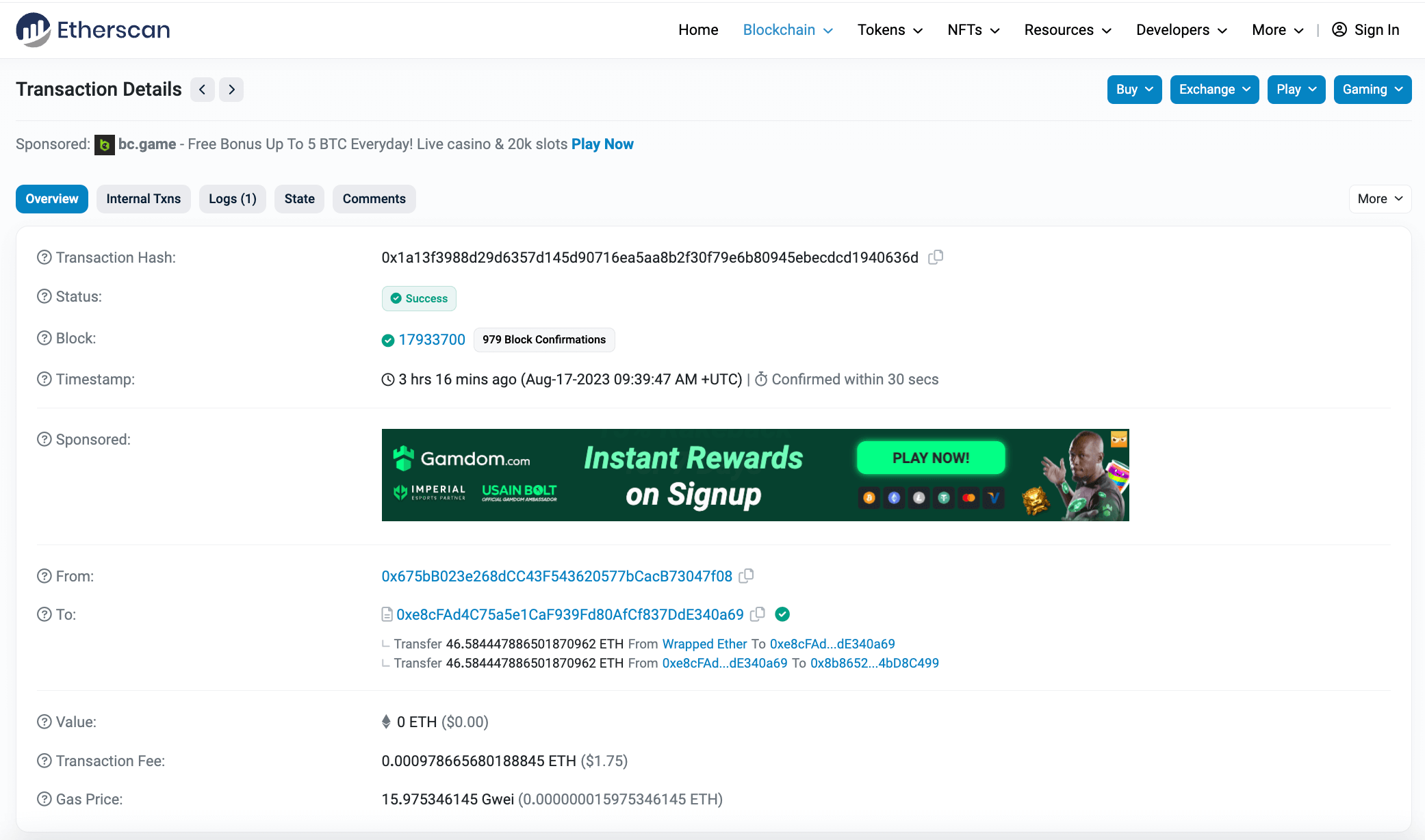 GitHub - woxjro/lazy-etherscan: ⚡️Simple Terminal UI for the Ethereum Blockchain Explorer