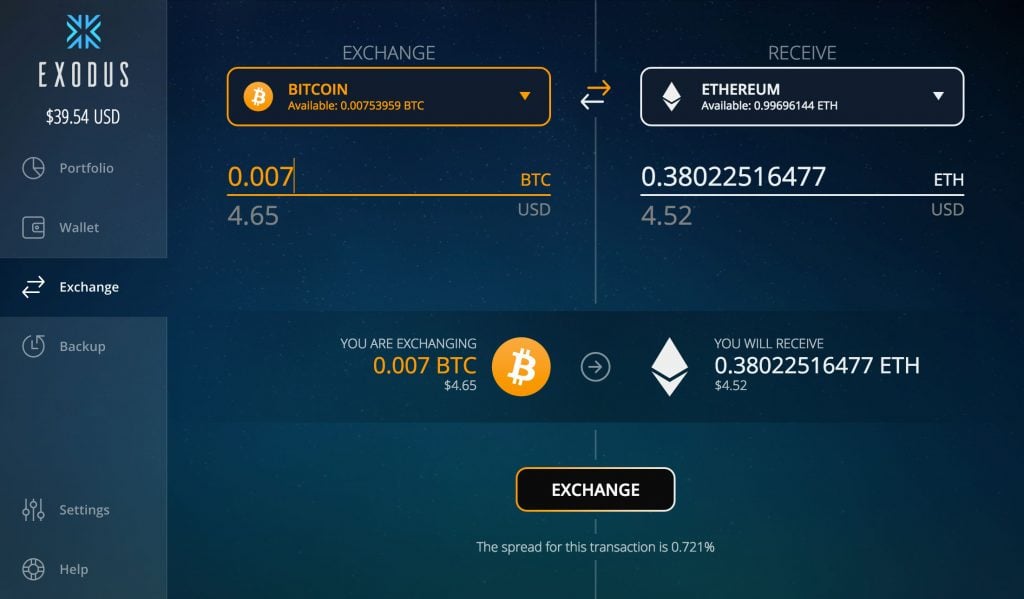 ‎Exodus: Crypto Bitcoin Wallet on the App Store