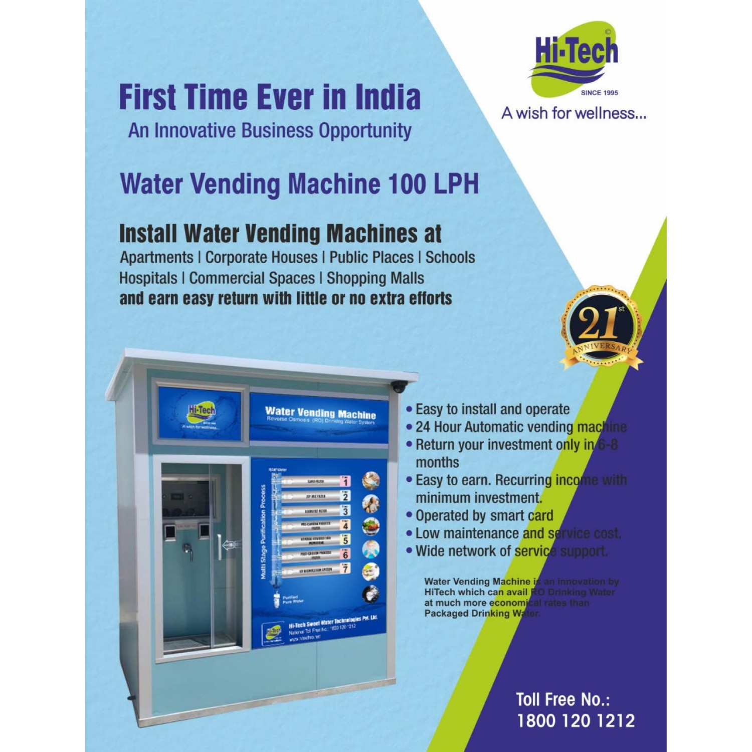 WATER VENDING MACHINE- WATER ATM