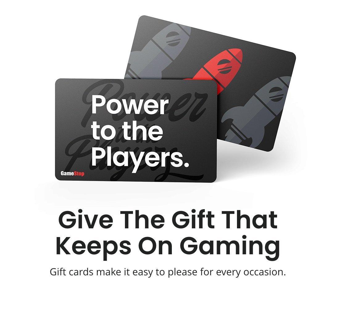 Buy and Send Online GameStop Gift Cards - Gyft