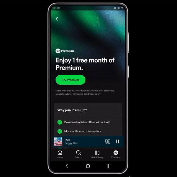 Google Play Store Now Letting Spotify Use Alternative Billing for In-App Purchases - MacRumors