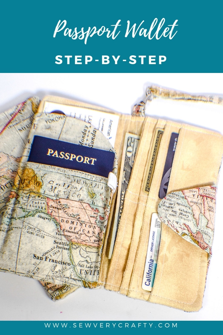 How to Make a Passport Holder - The Seasoned Homemaker®