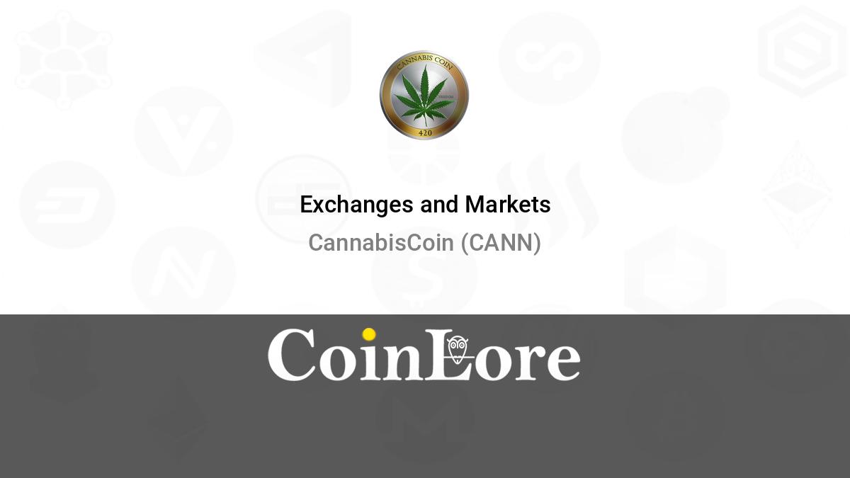 CannabisCoin (CANN) - Where do I buy & store CANN? Price, Wallets &