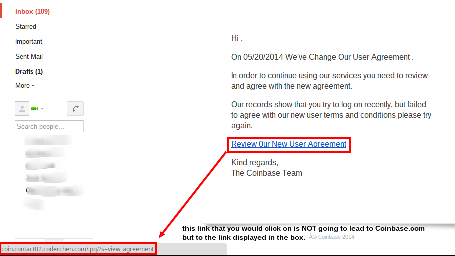 How To Recognize and Report Coinbase Scam Emails