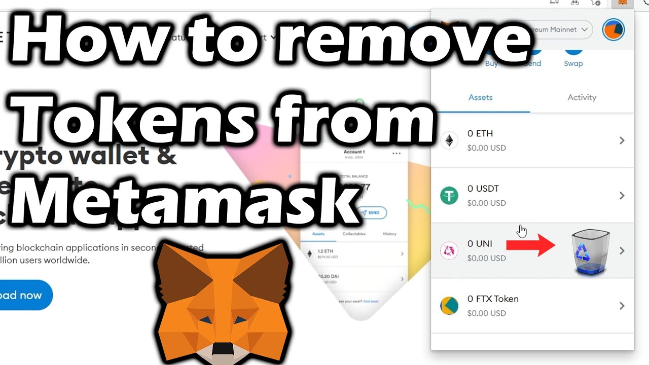 How to Easily Remove Tokens from MetaMask