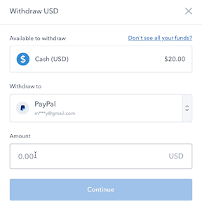 Can't add Paypal as a payment method on Coinbase - PayPal Community