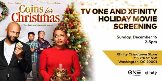 TV One Announces New Original Holiday Film COINS FOR CHRISTMAS Starring Essence Atkins