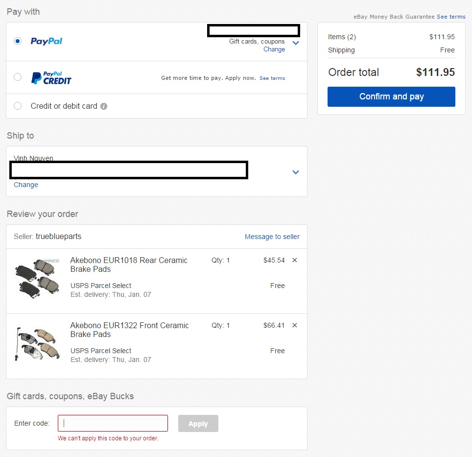 Paying extra and buy them a gift card (scam) - The eBay Community