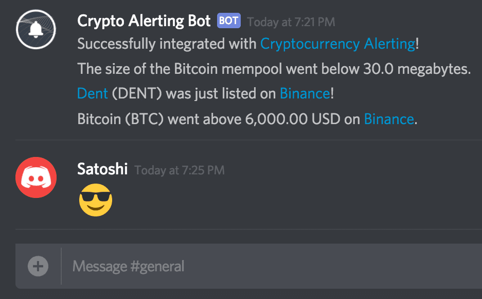 Build A Crypto Discord Bot using coinlog.fun - DEV Community