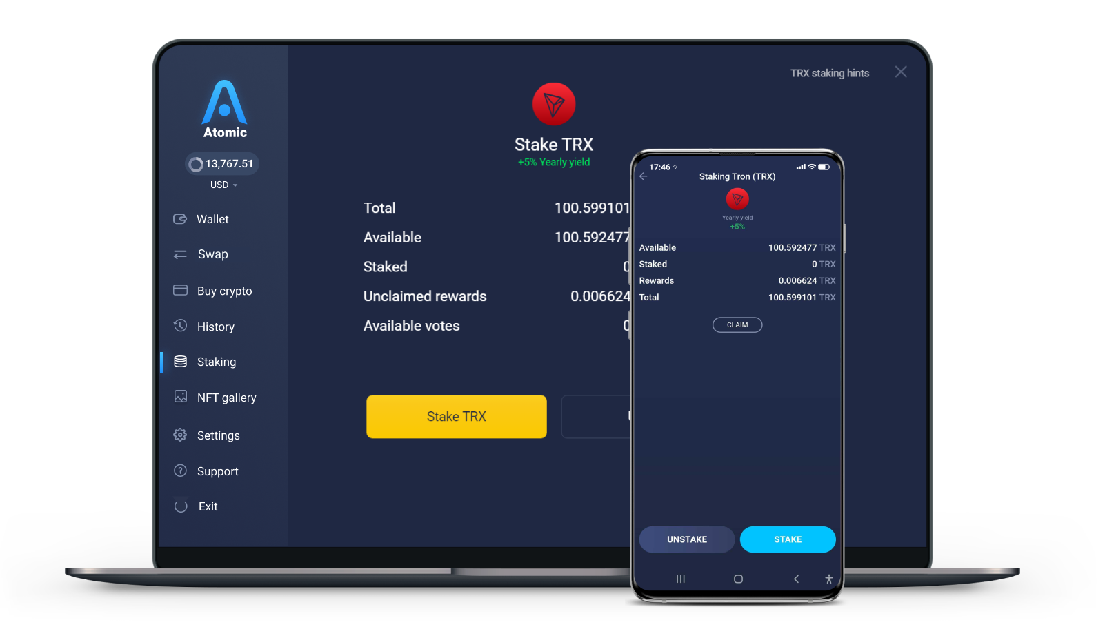 Staking Interest Calculator | Staking Rewards